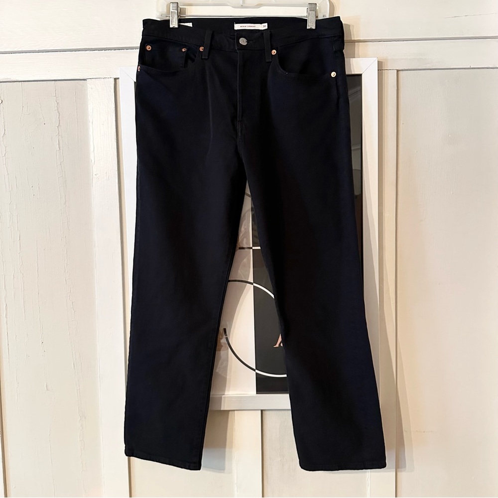 Levi’s Wedgie Straight Jean Black NWOT size 30